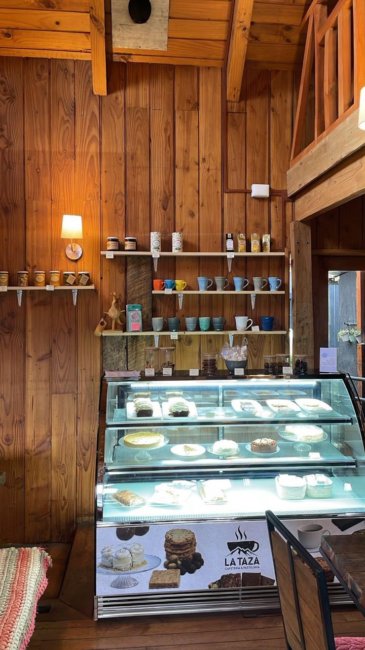 Vitrina de la cafetería